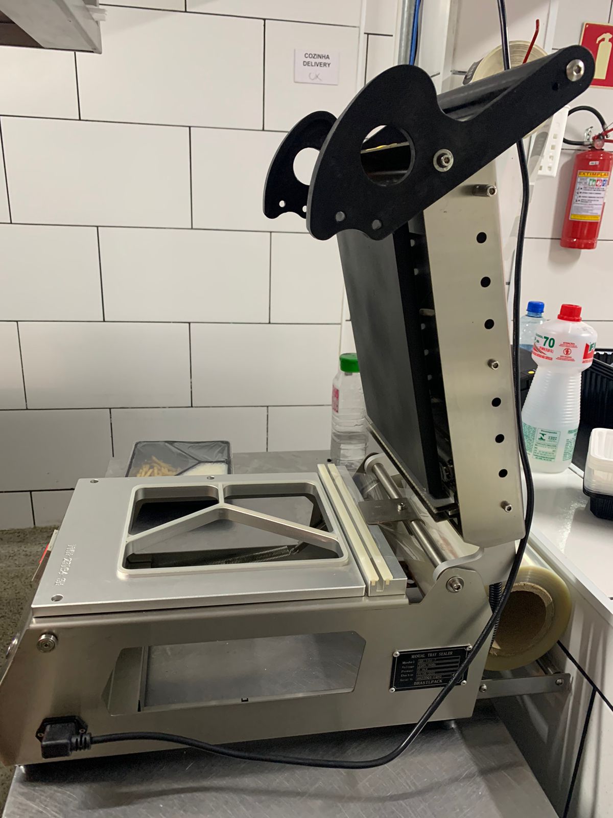 escoramento de alumínio